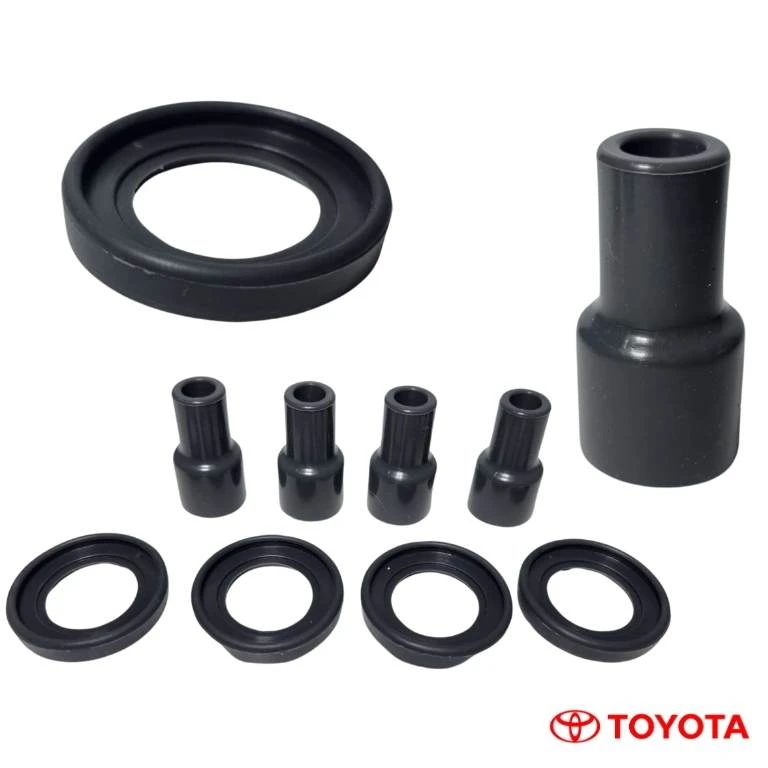 CHUPON BOBINA TOYOTA KAVAK FORTUNER RUNNER "KIT 4PZAS"