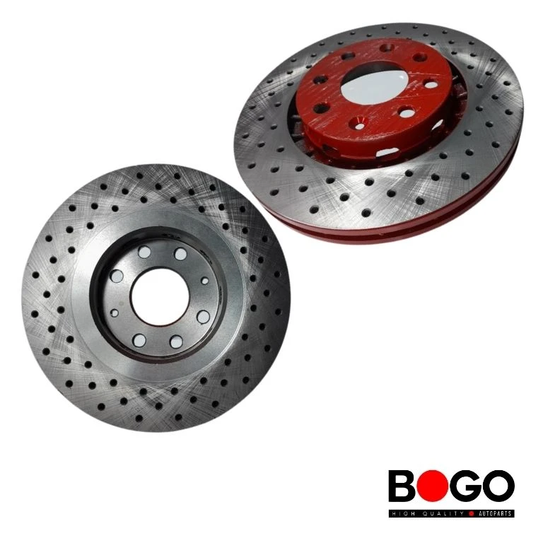 DISCO FRENO -PERFORADOR- CHEV AVEO LT 2004-2015