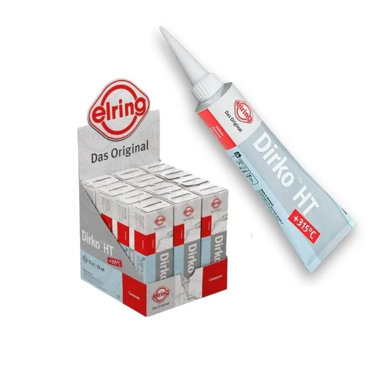 SILICON ALTA TEMPERATURA GRIS +315° "DIRKO 315" VENTA MINIMA 12PZAS